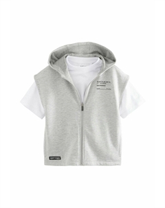 Базовая футболка REGULAR FIT, серый Next