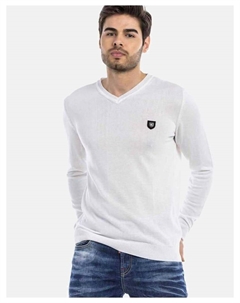 Пуловер Pullover, белый Cipo&baxx