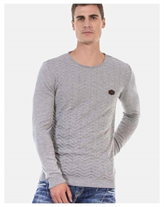 Пуловер Pullover, цвет LIGHTGREY Cipo&baxx