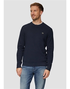 Пуловер Strickpullover langarm, синий S.oliver