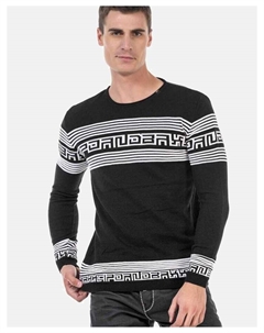 Пуловер Pullover, черный Cipo&baxx