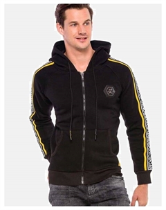 Спортивная куртка Sweatjacke, черный Cipo&baxx
