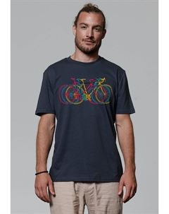 Футболка с принтом, антрацит Watapparel