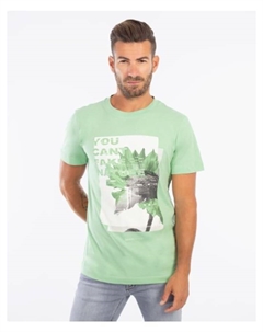 Футболка, зеленый Tom tailor