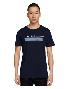 Футболка, синий Tom tailor