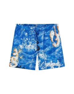 Пляжные шорты BEDRUCKTE, синий Guess