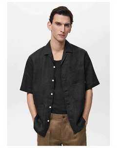 Рубашка NIKOS1, черный Mango