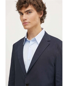 Льняной пиджак, темно-синий Theory