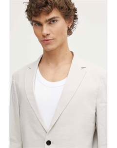 Льняной пиджак, серый Theory