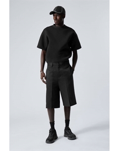 Свободные шорты от костюма, черный Weekday