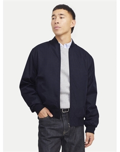 Куртка-Бомбер стандартный крой Cbane 12272567, синий Jack & jones