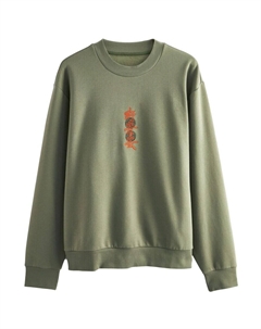 Свитер Sweatshirt, зеленый Next