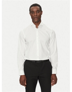 Рубашка облегающего кроя Kason 50482056, белый Hugo
