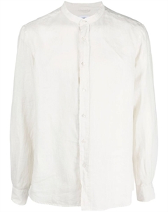Льняная рубашка с длинными рукавами, нейтральный цвет Aspesi