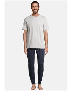 Пижама NIGHT & HOME SET, серый Schiesser