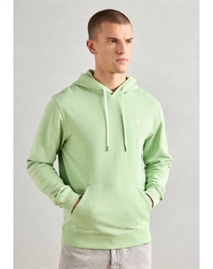 Толстовка с капюшоном SEASONAL CORE REGULAR FIT LOGO HOODIE, светло-зеленый Scotch&soda