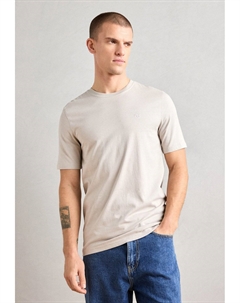 Базовая футболка SEASONAL CORE REGULAR FIT LOGO, светло-серый Scotch&soda