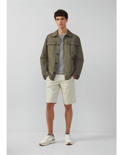 Тканевые шорты, кремовый S.oliver