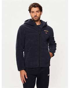 Флисовая куртка стандартного кроя, синий Napapijri