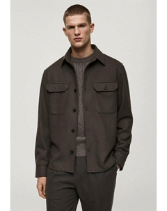 Рубашка, хаки Mango