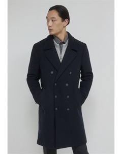 Классическое пальто DOPPIOPETTO, темно-синий Calliope