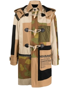 Пэчворк дафлкот, нейтральный Dsquared2