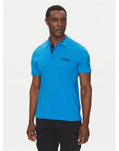 Рубашка поло стандартный крой E-Amundsen NP0A4IN9, синий Napapijri