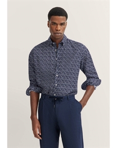 Рубашка, темно-синий Bugatti