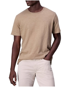Футболка классического кроя с короткими рукавами rag &bone, коричневый/бежевый Rag & bone