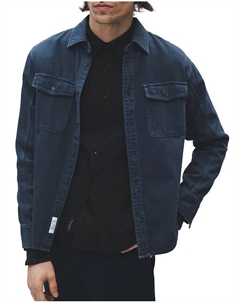 Джинсовая куртка-рубашка rag &bone, синий Rag & bone