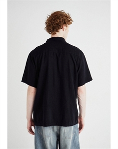Рубашка RELAXED SHORT SLEEVE SHIRT, черный Weekday