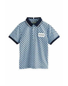 Поло REGULAR FIT, синий Baker by ted baker