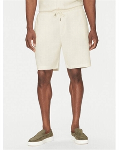 Спортивные шорты обычного кроя M5GD41 KCRY0, экрю Guess