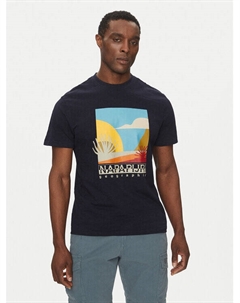 Футболка обычного кроя S-Arbia NP0A4IE3, синий Napapijri