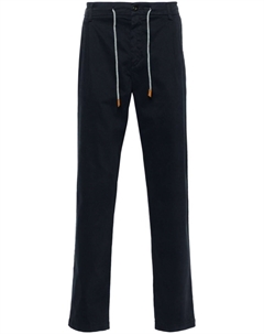 Брюки чинос с кулиской, синий Eleventy