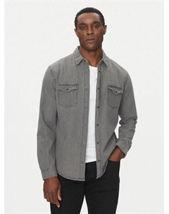 Рубашка джинсовая стандартный крой Bane 22023247, серый Only & sons