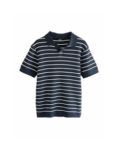 Поло SHORT SLEEVE TROPHY NECK - REGULAR FIT, синий Next