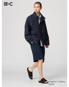 Широкие шорты для похудения, синий Uniqlo