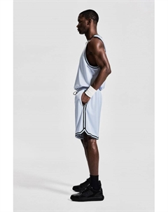 Баскетбольные шорты с драймоувингом свободного покроя, голубой H&m