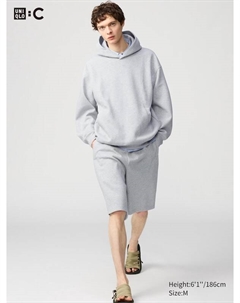 Широкие шорты для похудения, серый Uniqlo