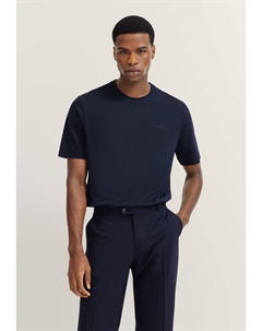 Базовая футболка, темно-синий Bugatti