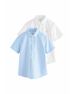 Рубашка REGULAR FIT - SHORT SLEEVE 2 PACK , белый Next