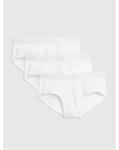 Трусы, 3 шт., белый Gap