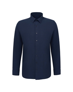 Рубашка SUPER-STRETCH, темно-синий Bugatti