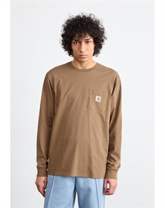Топ с длинными рукавами POCKET, коричневый Carhartt wip