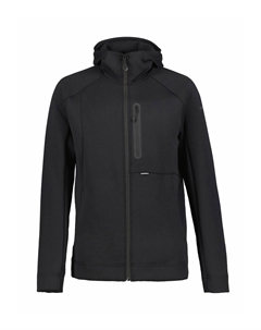 Толстовка на молнии MIDLAYER BRUNSVILLE, черный Icepeak