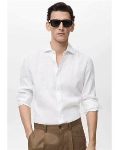 Официальная рубашка, белый Mango