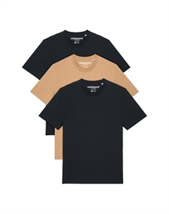 Базовая футболка 3ER MULTIPACK, неоновый оранжевый Watapparel