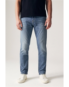 Комфортные эластичные джинсы, голубой Next