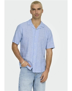 Рубашка ONSCAIDEN LIFE SOLID RESORT, синий Only & sons